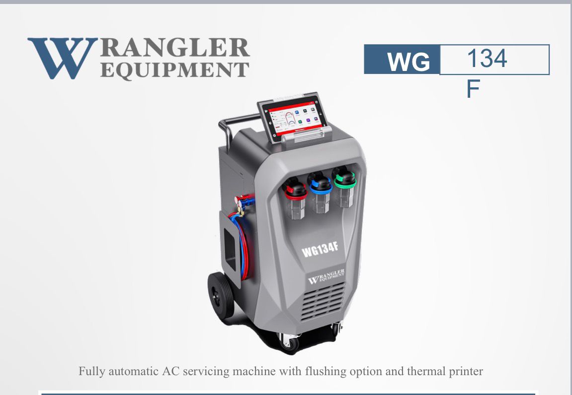 WG 134F - Fully Automatic AC Servicing Machine