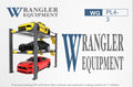 WG PL4-3 - Four Post Parking Lift with Direct Drive Pistons for 3 Vehicles